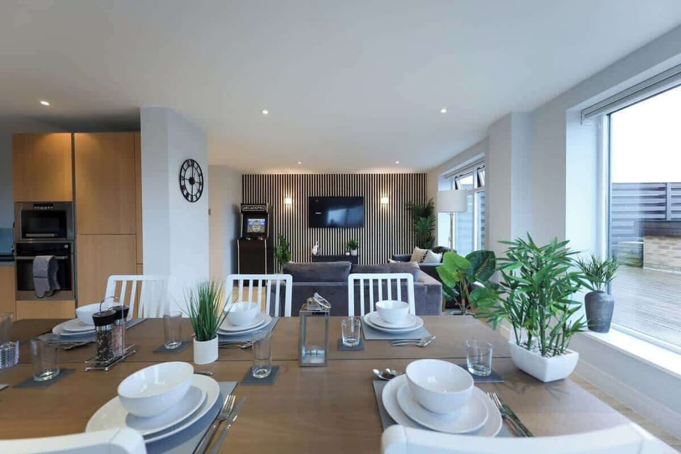 Cosy dining area, perfect for sharing meals.