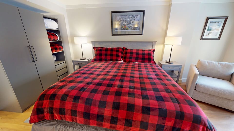 Furniture, Lamp, Bed, Indoors, Art