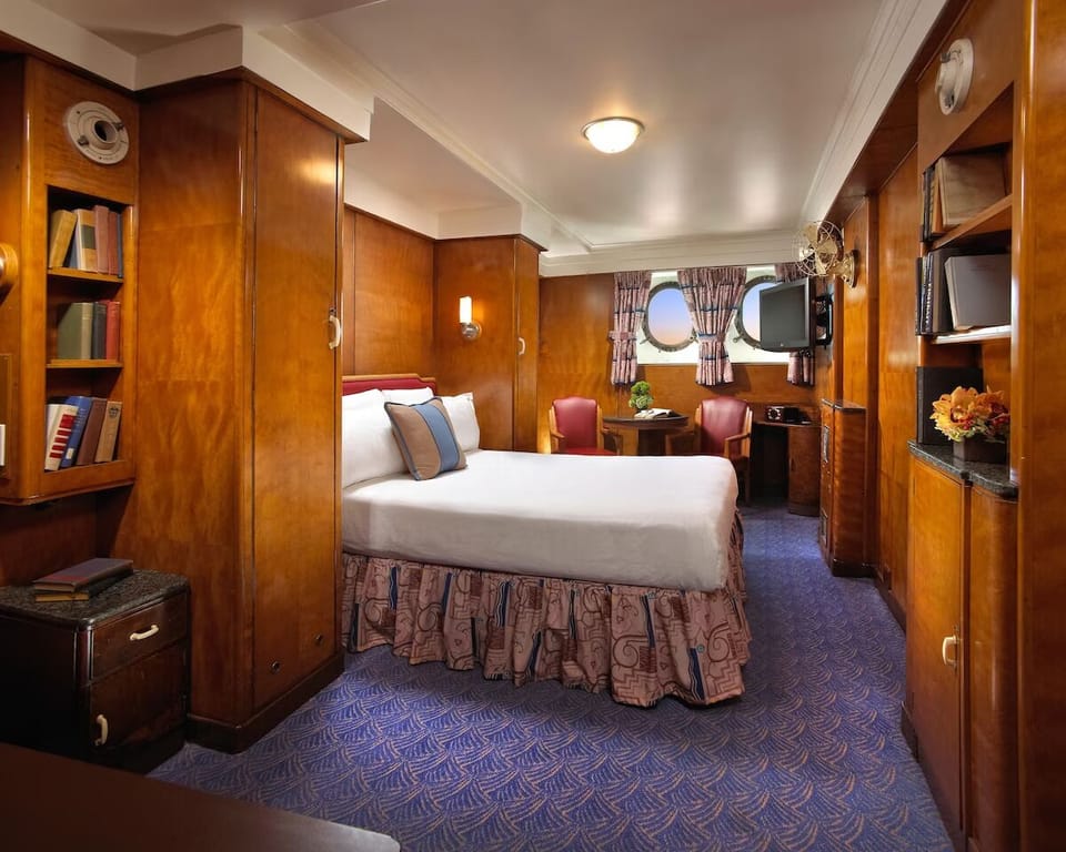Relax with extra storage and comfortable seating after adventures.