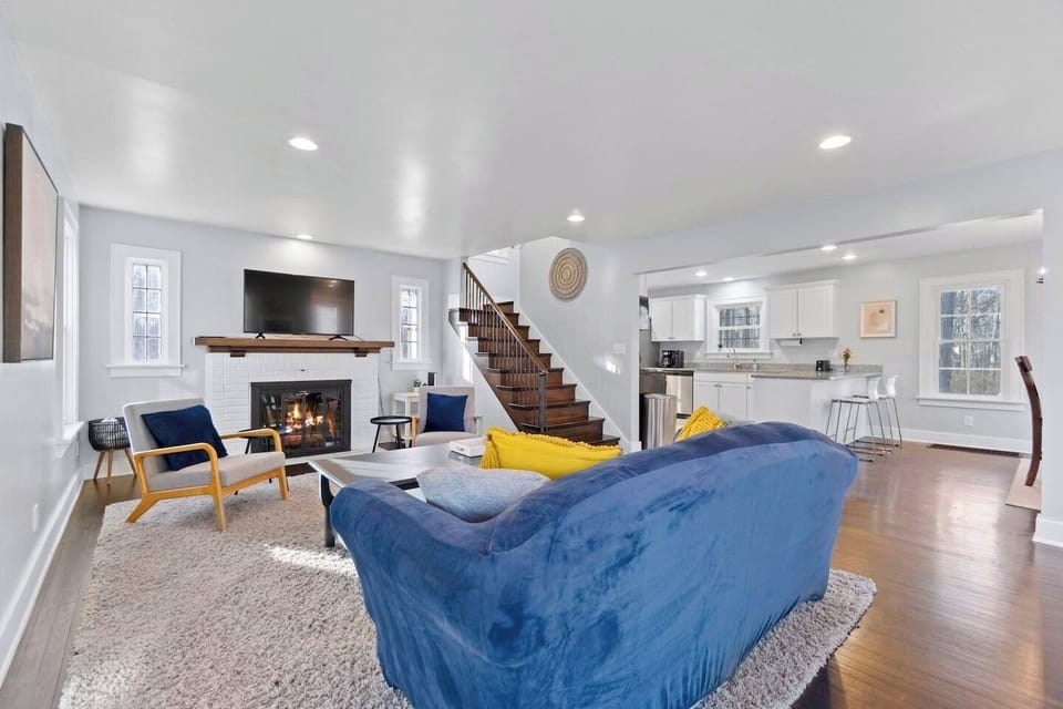 Keep the conversation flowing naturally. This spacious Fort Wayne home features open-concept living zones so your group can spread out comfortably without ever feeling disconnected.