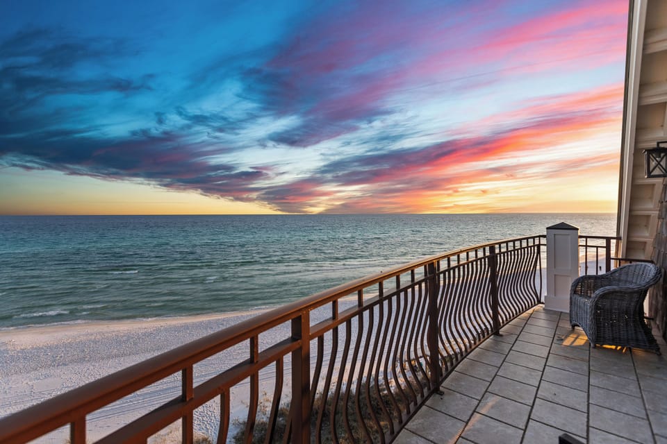 Magnificent sunset views