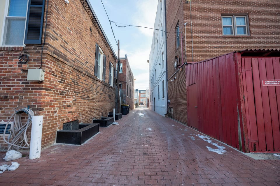Entrance to Alley (Facing 11st NE DC)