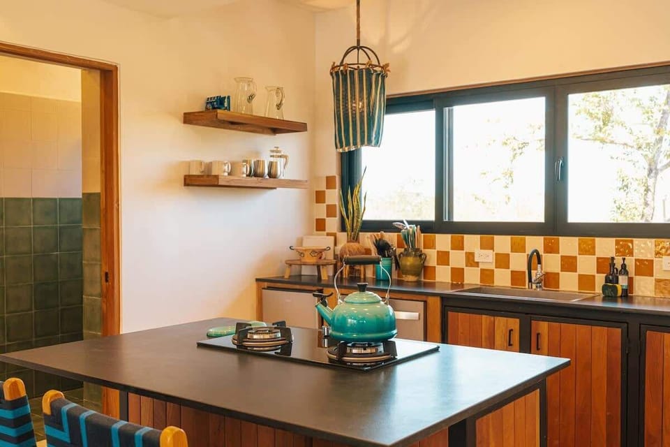 Indoor kitchen