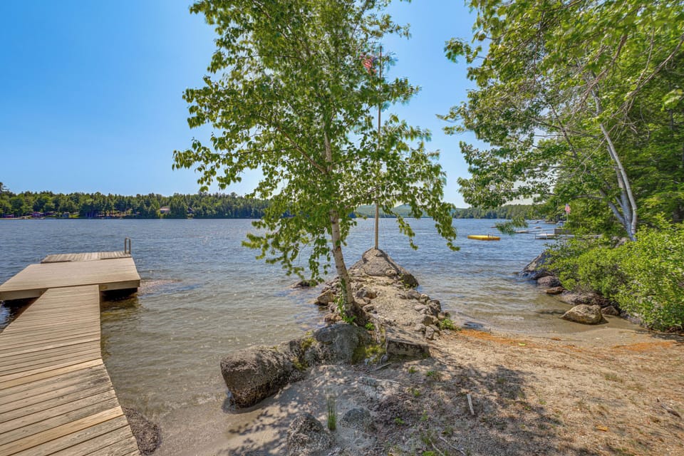 Private Dock | Kayak & Canoe Provided