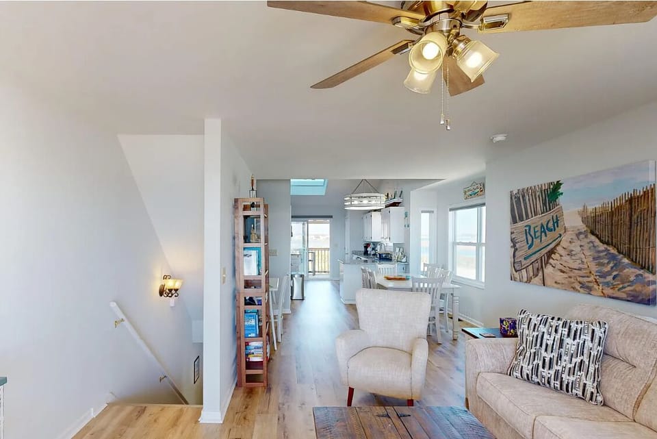 Gorgeous main floor living room with lots of natural light!
