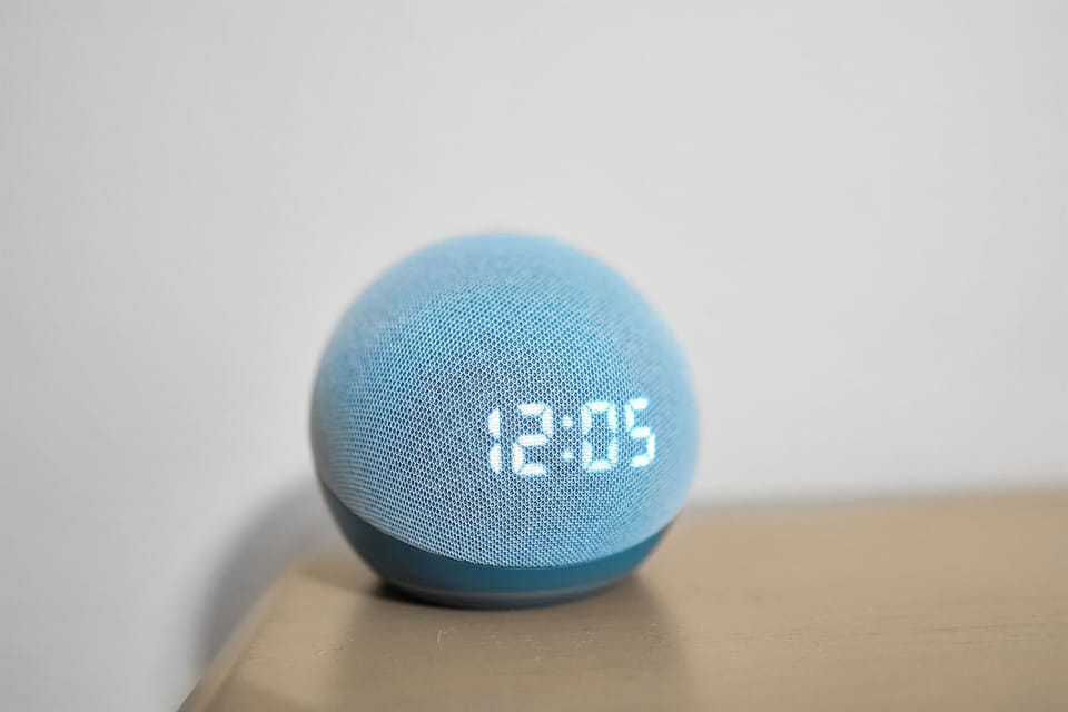 Alexa products throughout the home