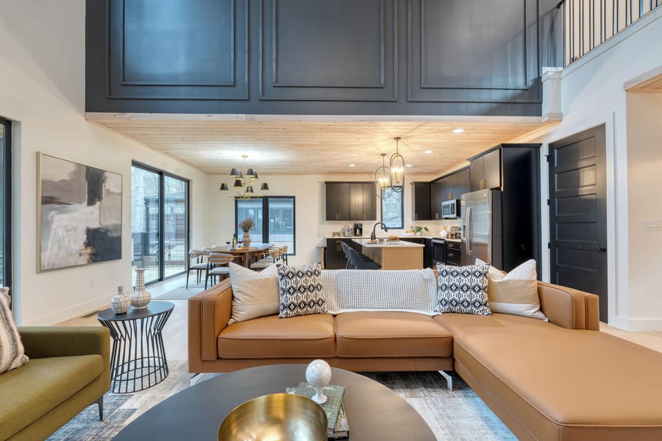 Open floor plan.