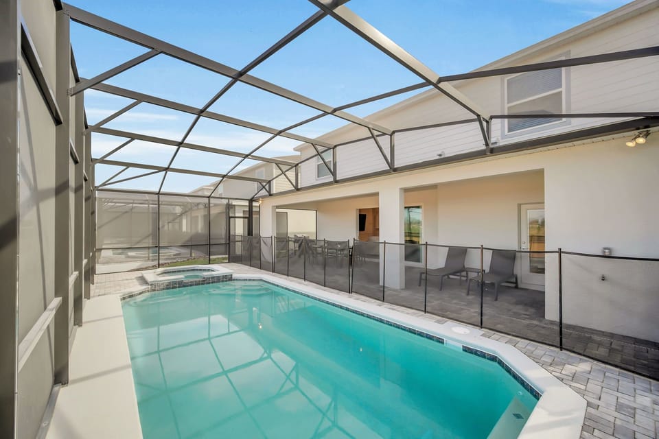 Enjoy our heated and children's pools