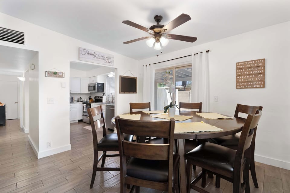 ideal for family dinners and intimate gatherings alike