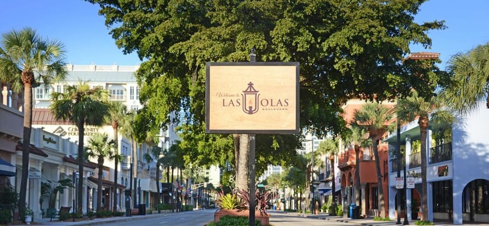World famous Las Olas Blvd. 