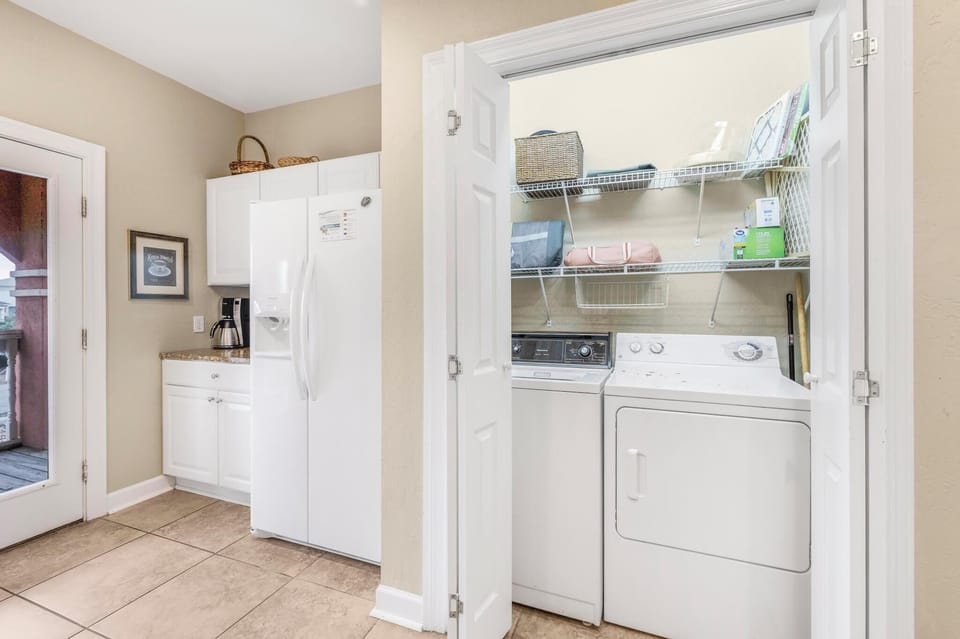 Laundry closet