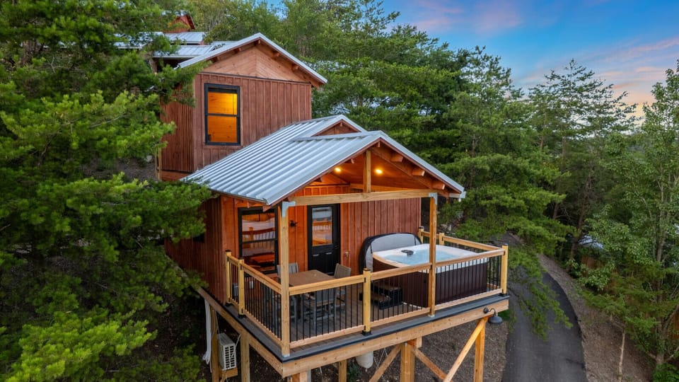 Rear porch