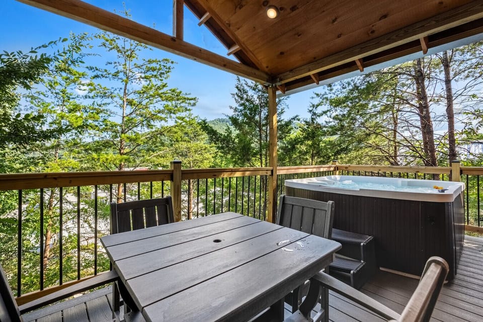 Rear porch