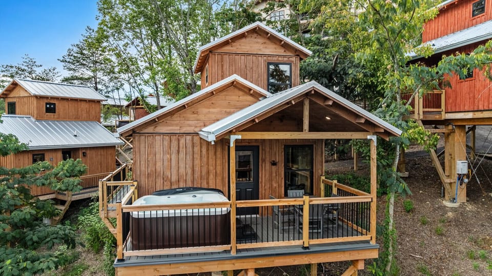 Rear porch