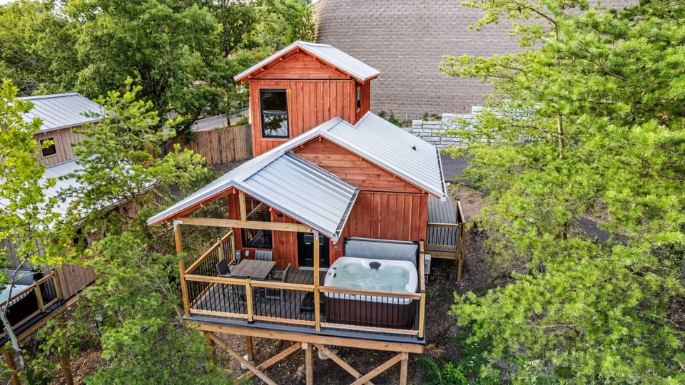Rear porch