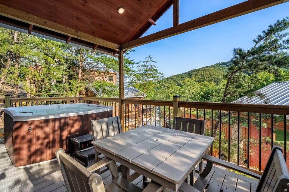 Rear porch