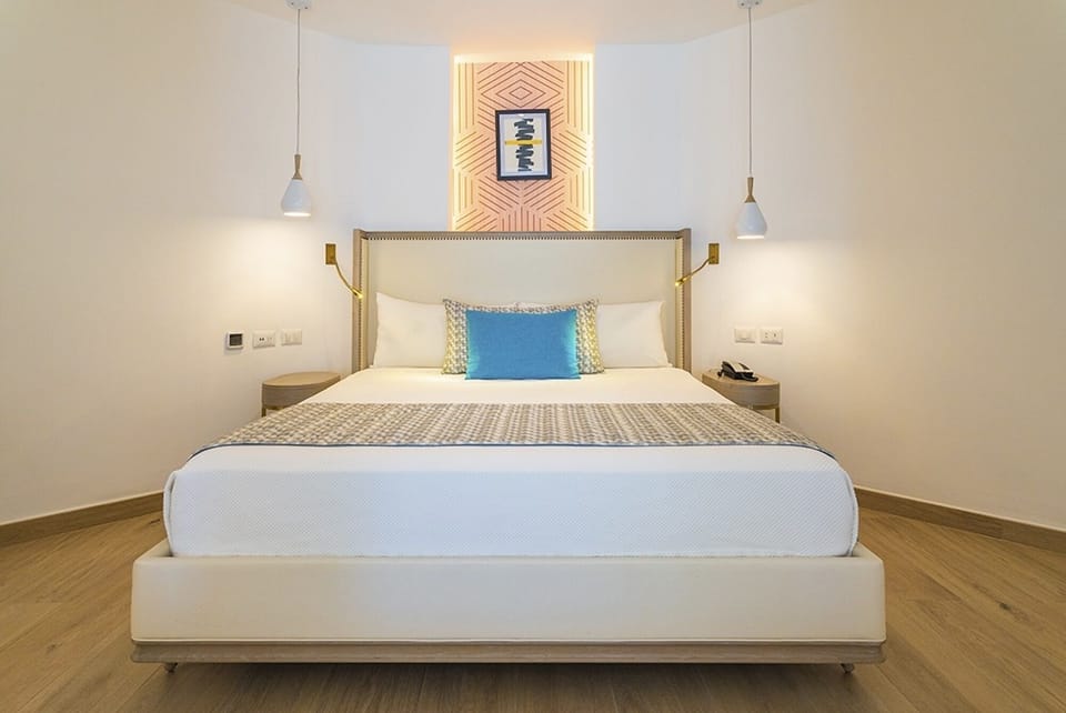 Bedroom. Interior and views may vary based on location and availability