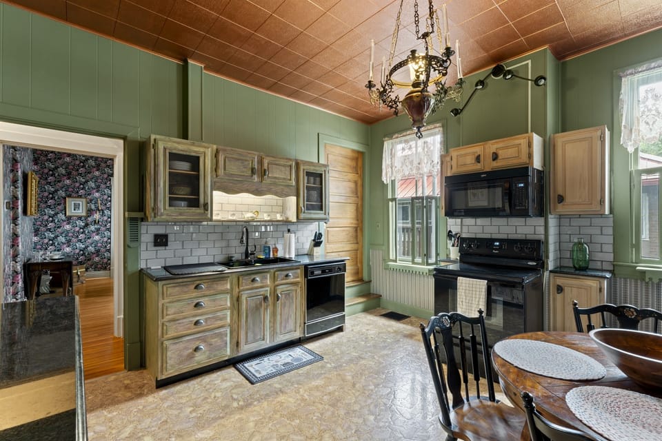 Gourmet kitchen with ample counter space and modern appliances—ready for your culinary adventures.