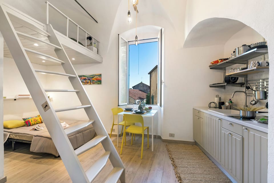 Kitchen and dining area