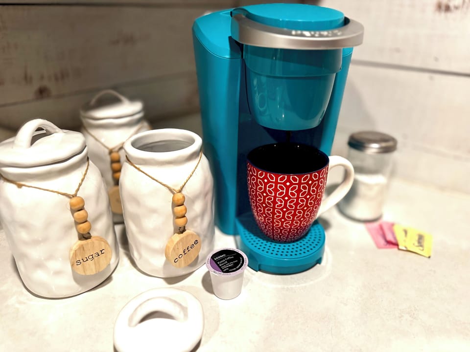 Start every morning with fresh coffee before exploring