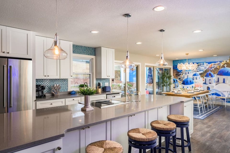 Open, Spacious, and Recently Updated Full Kitchen with Bar Seating