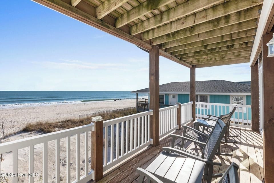 Deck Overlooking the Ocean