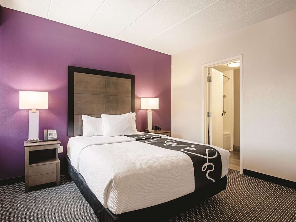 Freshen up anytime with the bathroom just steps away.