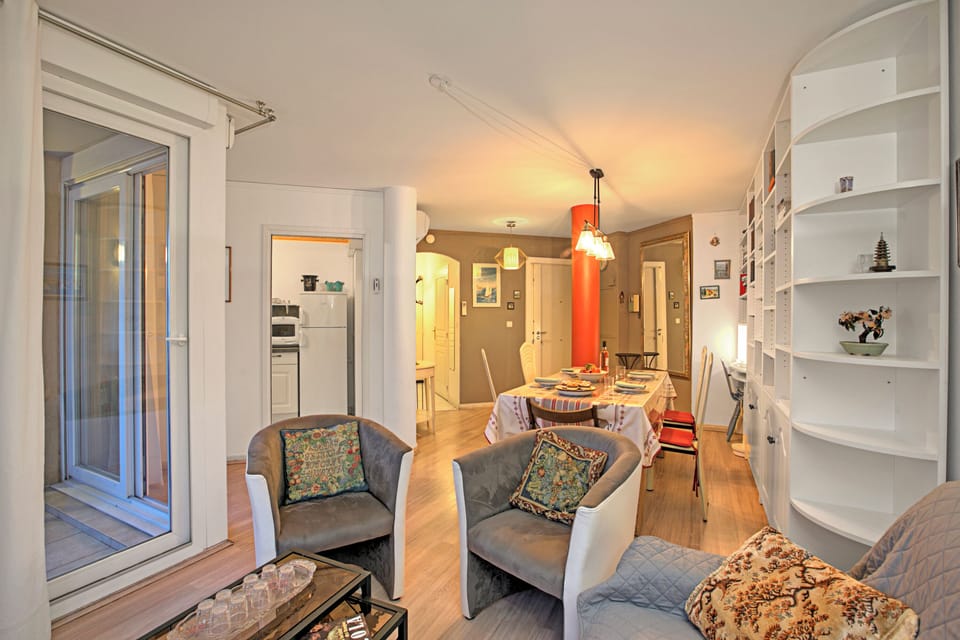 Living and dining room