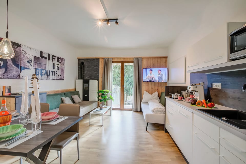 Living and dining room
