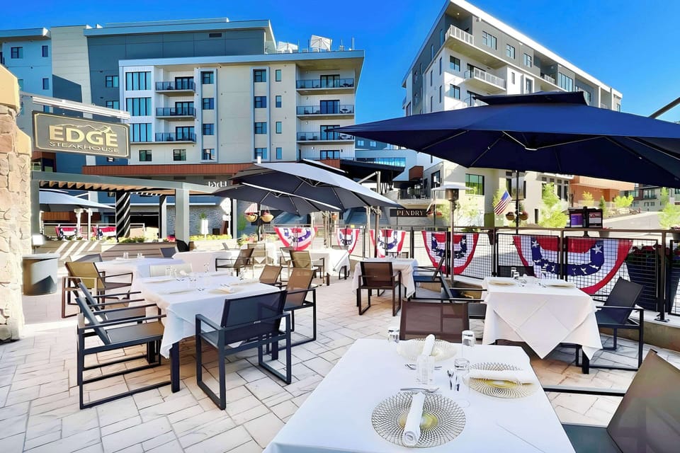 Outdoor dining