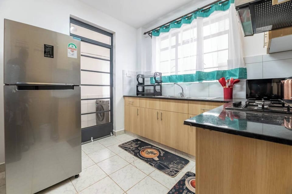 Fully equipped kitchen