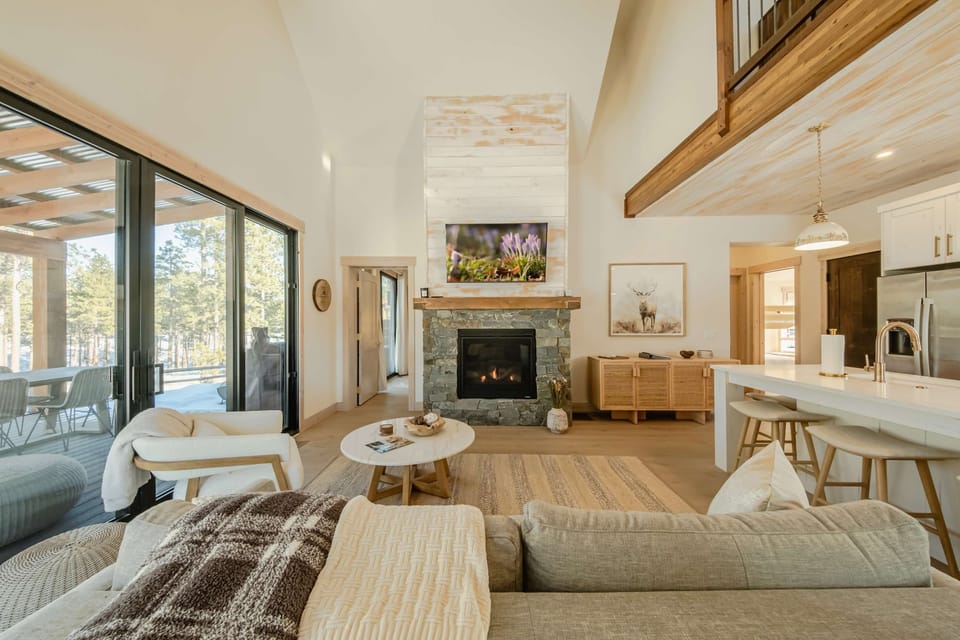 Curl up and unwind in this cozy retreat