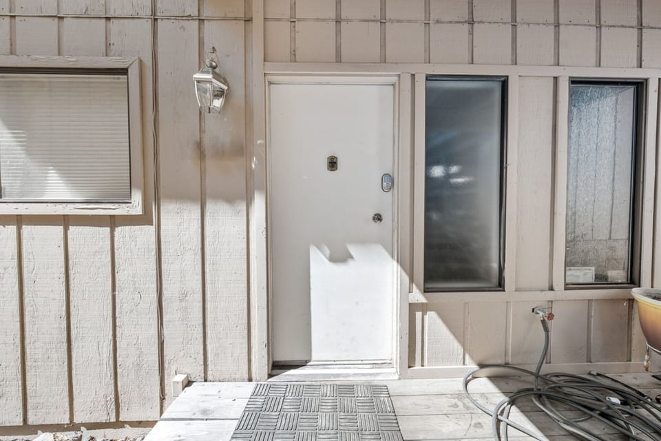 Front Door with digital lock 