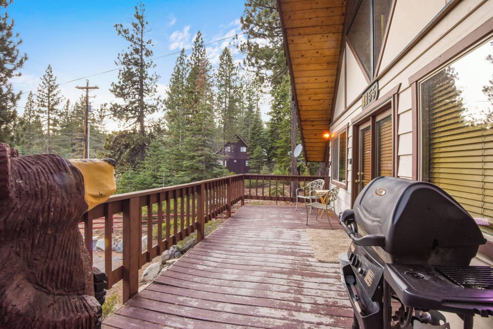 Balcony with BBQ