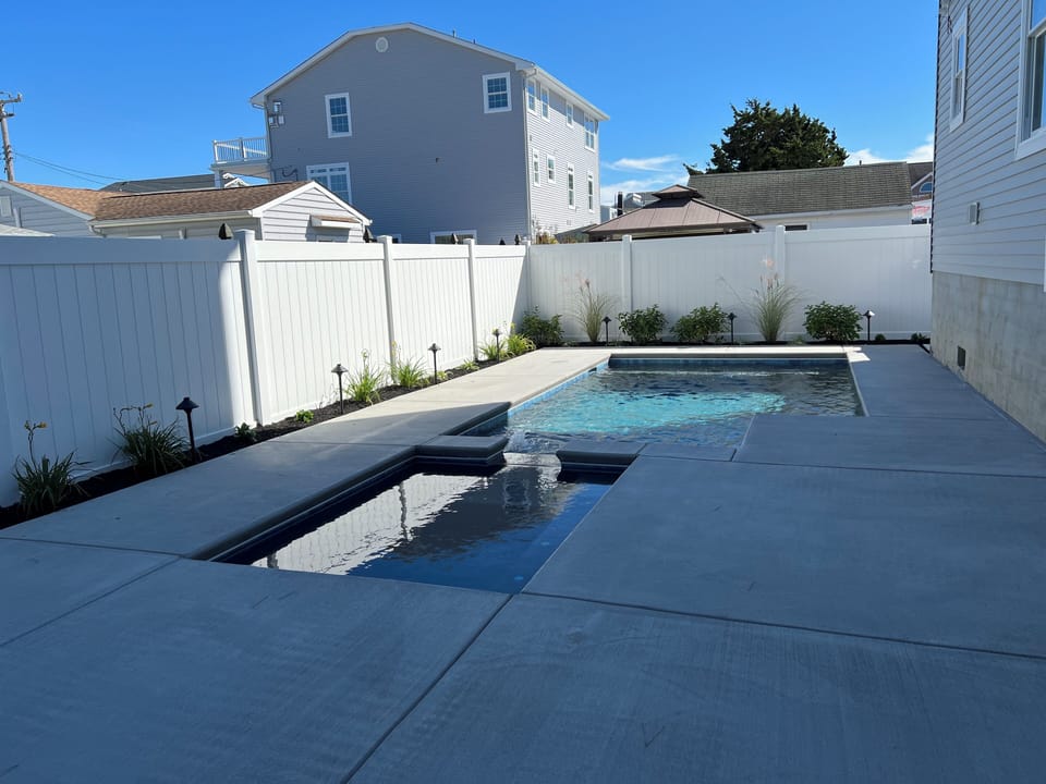 Pool and spa