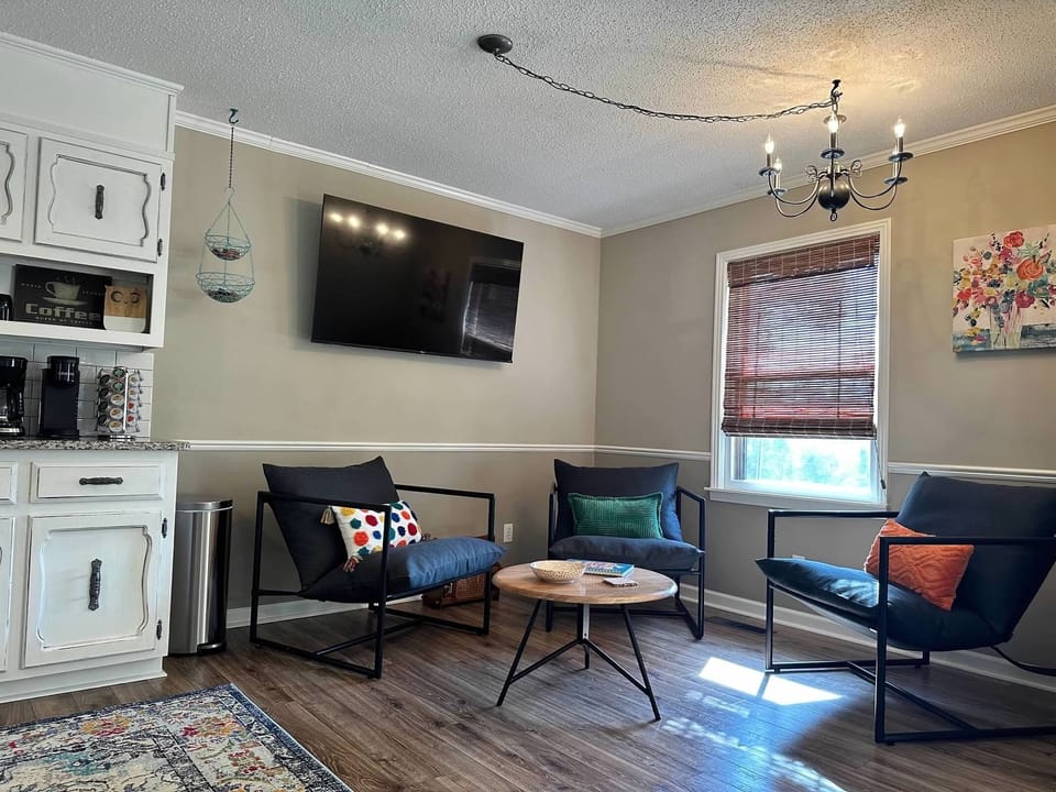 Coffee Bar area with 58” Smart TV