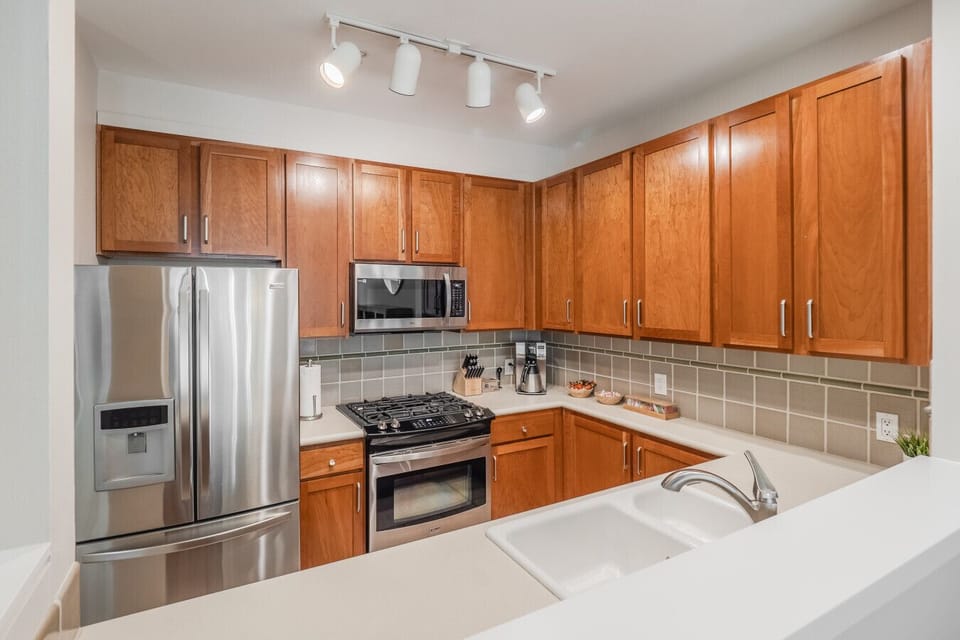 Fully equipped kitchen