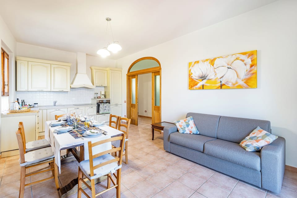 Kitchen and dining area