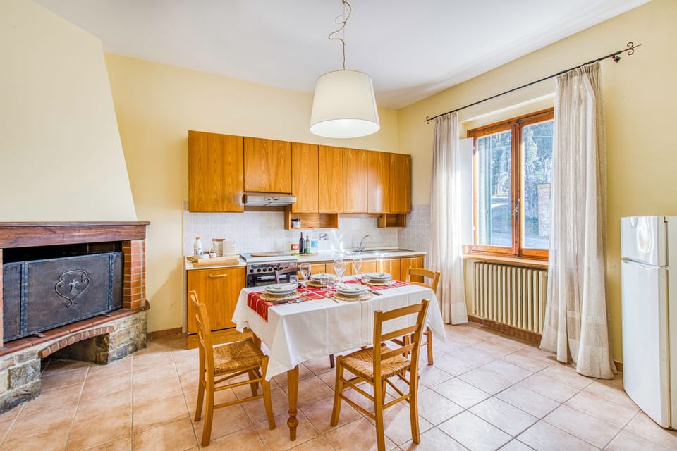 Kitchen and dining area