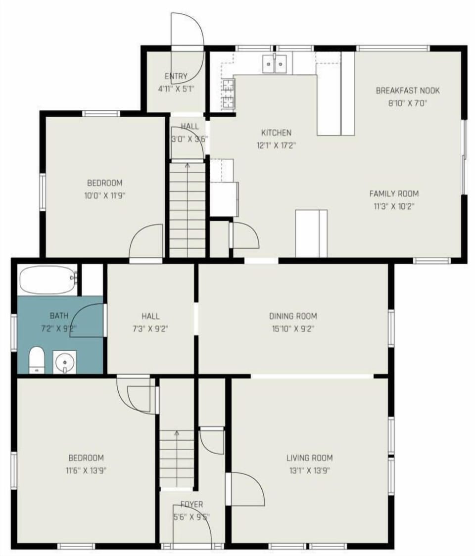 Main Floor Floor Plan