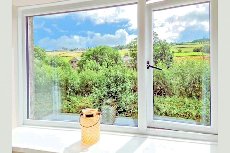 Often described as 'amazing' view from lounge window