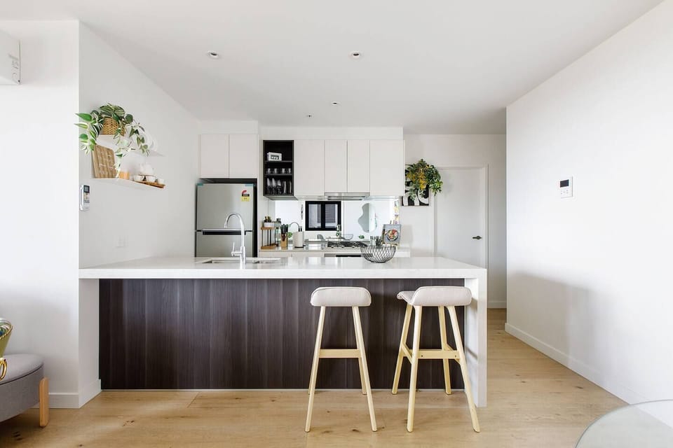 Whip up your comfort meals in the fully equipped kitchen, where essential appliances make meal prep effortless.