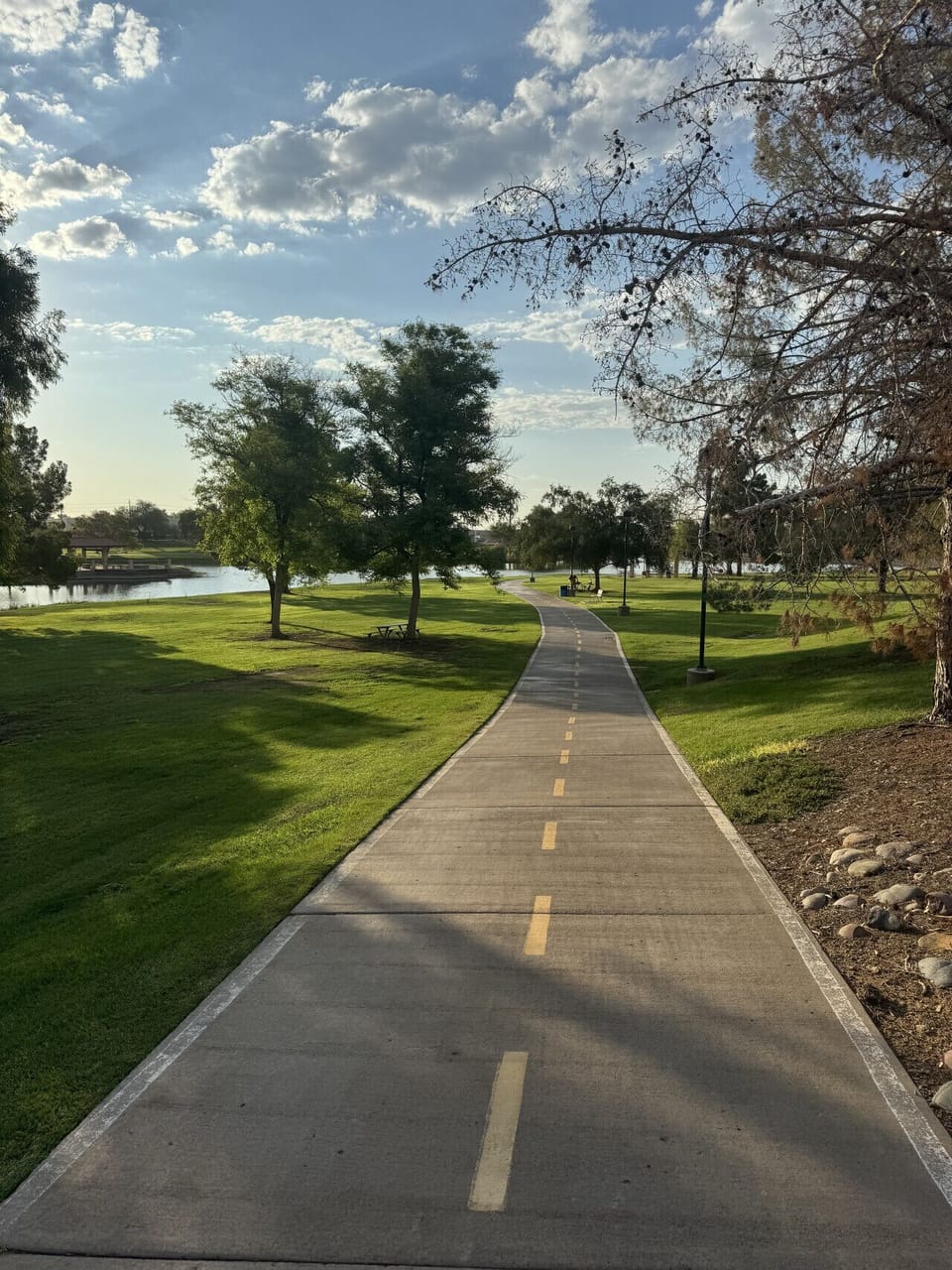 Breathe some fresh air while doing your morning walk.