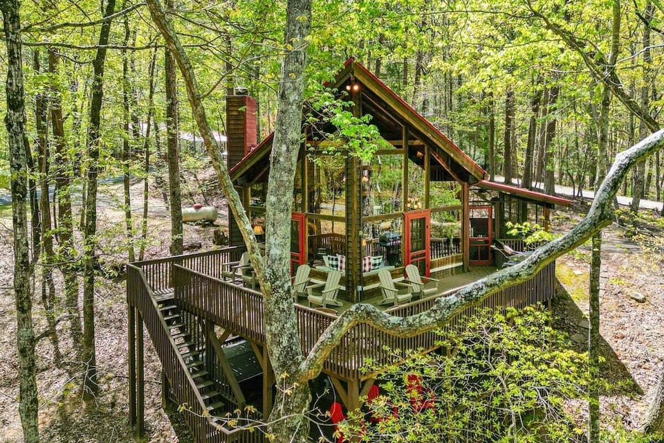 Tree house living!