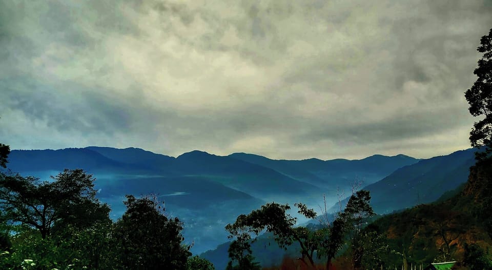 valley view from the property