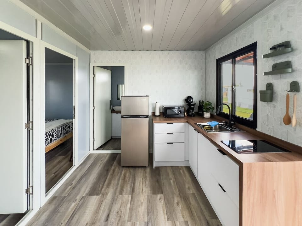 Your home away from home kitchen fully equipped and sparkling clean