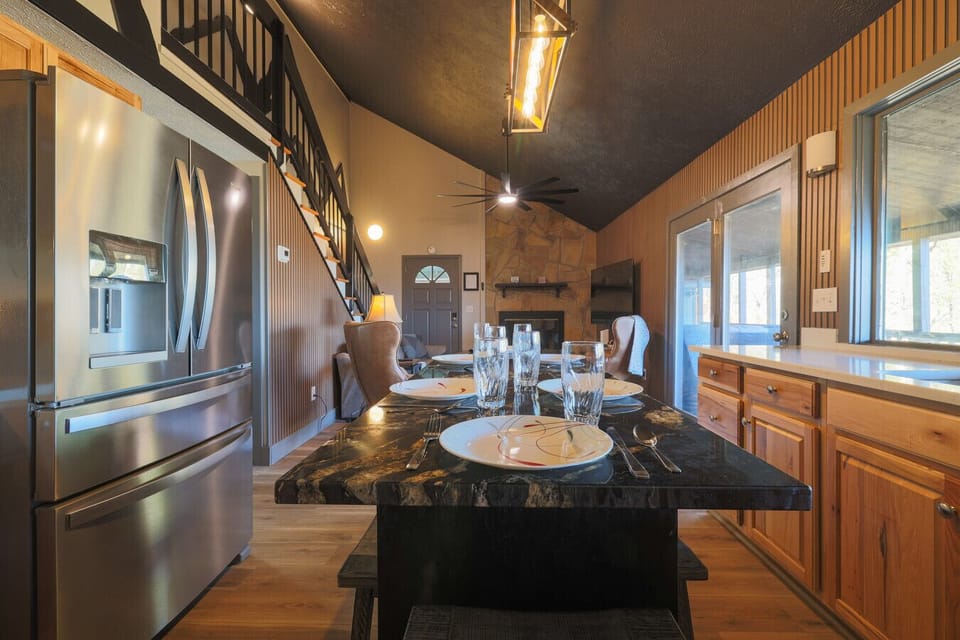 Kitchen and Dining Area