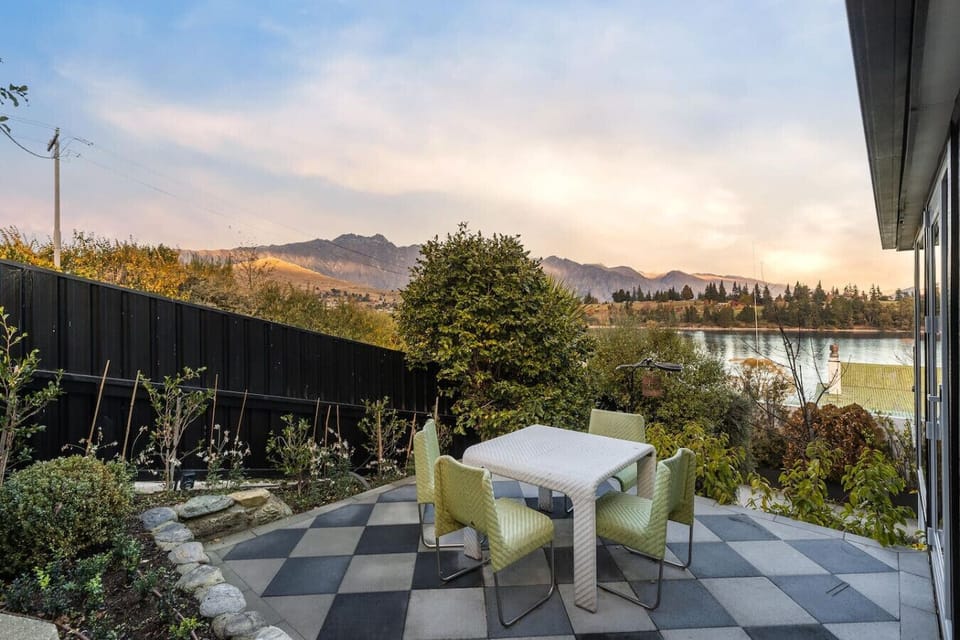Take in the incredible landscape from a private courtyard