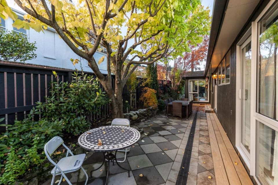 Courtyard accessed from bedroom 1