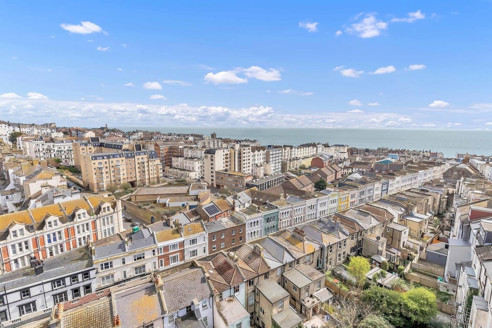 Views showing central location near the seafront and local shops